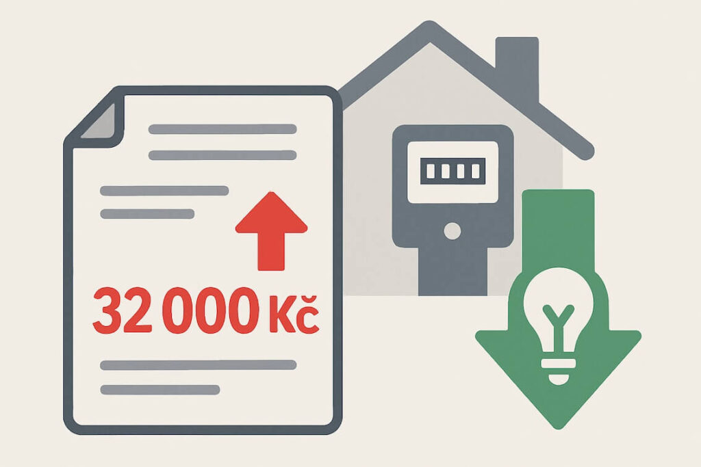 jak ušetřit za elektřinu – úspora 32 000 Kč