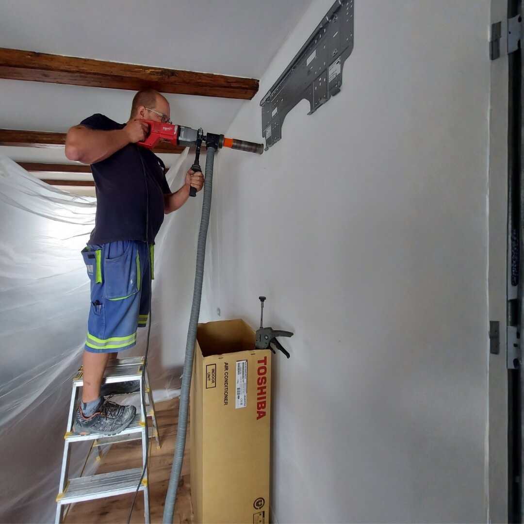 Vrtání s odsáváním prachu